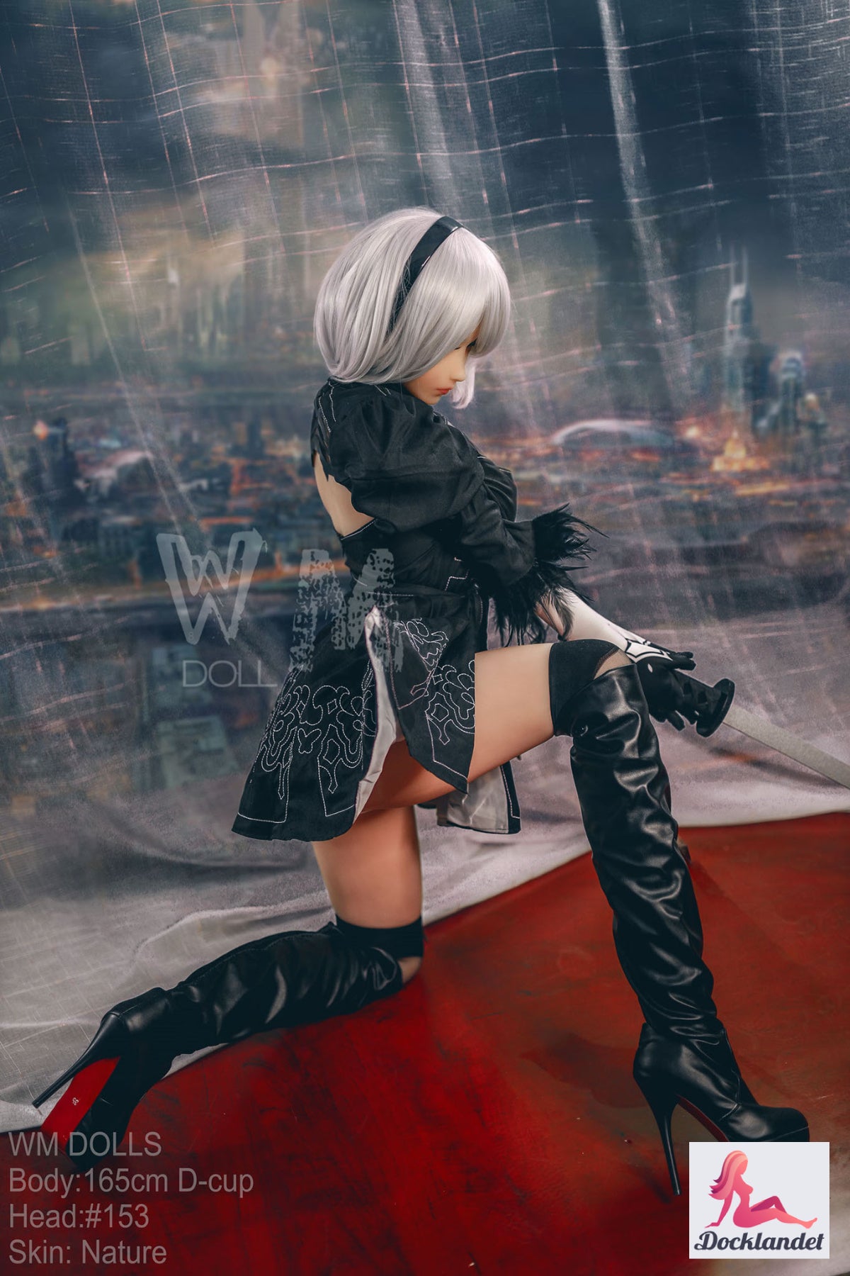 Boneca sexual Yorha 2b (WM-Doll 165cm D-Kupa #153 TPE)