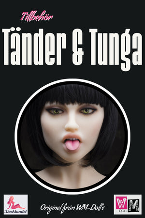Conjuntos de dentes e língua (WM-Doll)