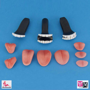 Conjuntos de dentes e língua (WM-Doll)