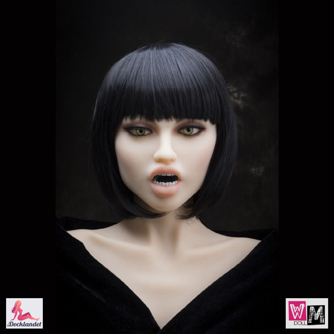 Conjuntos de dentes e língua (WM-Doll)