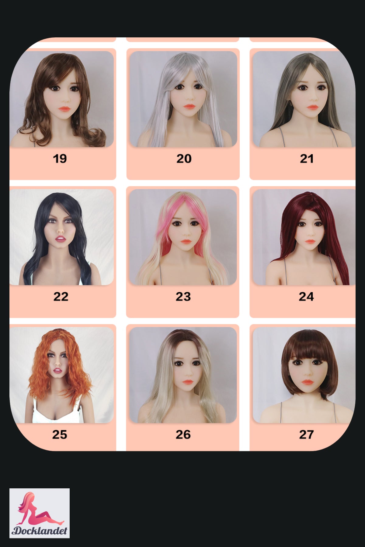 Peruca (escolha entre 94 diferente)