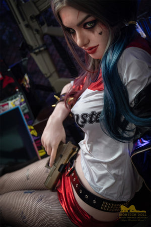 Boneca sexual da Harley (Irontech Doll Silicone B-Cup S27 de 166cm)