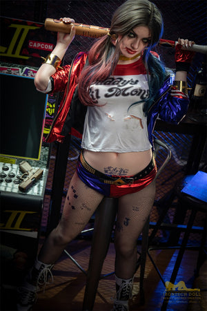 Boneca sexual da Harley (Irontech Doll Silicone B-Cup S27 de 166cm)
