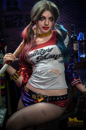 Boneca sexual da Harley (Irontech Doll Silicone B-Cup S27 de 166cm)