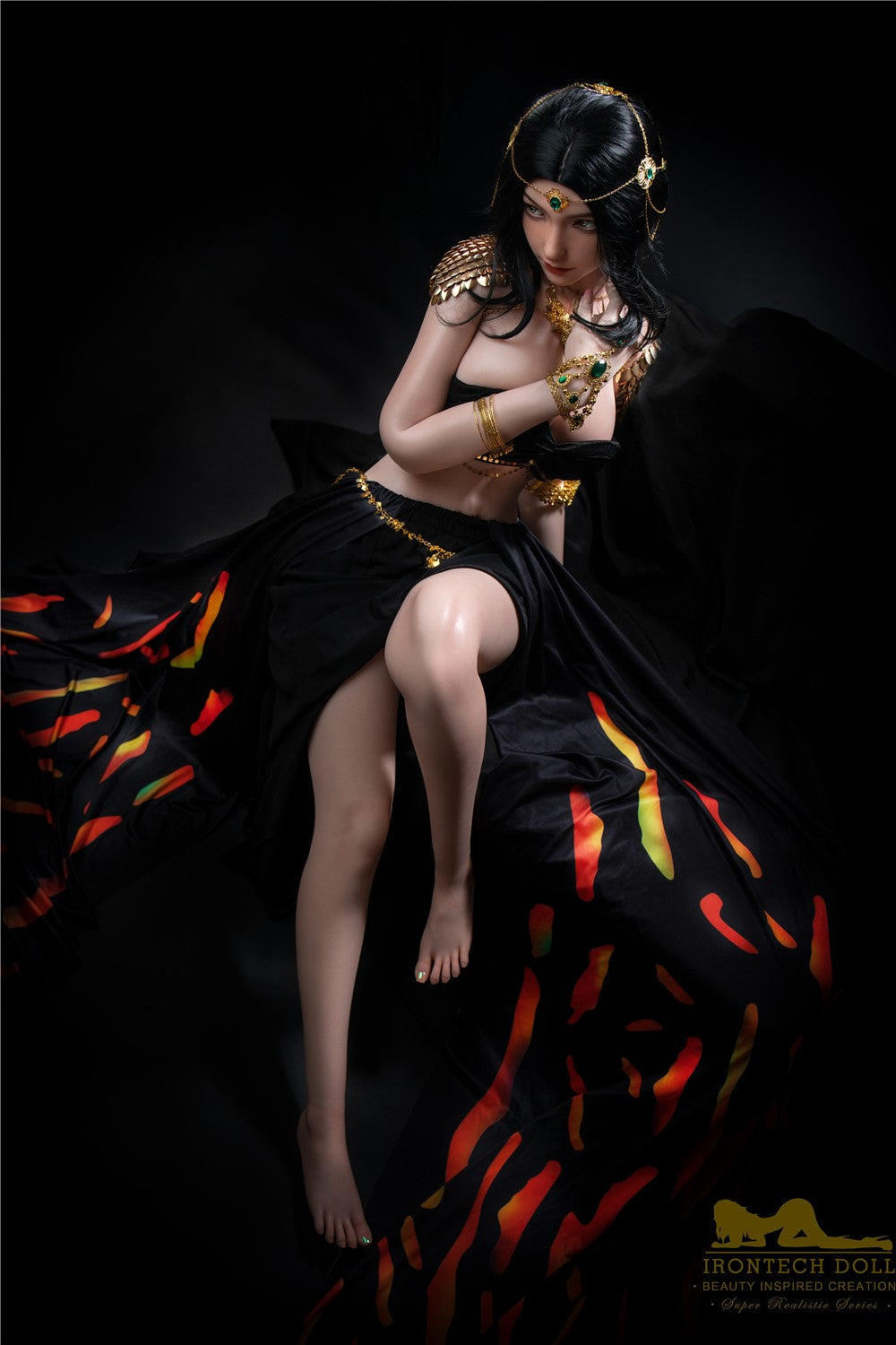 Boneca sexual de gatinho (Irontech Doll Copo C 166cm S32 Silicone)