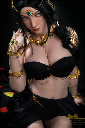 Boneca sexual gatinha (Irontech Doll Silicone C-Cup S32 de 166cm)