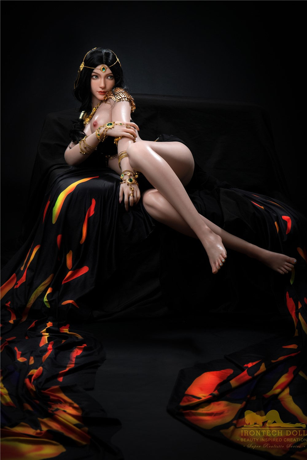 Boneca sexual de gatinho (Irontech Doll Copo C 166cm S32 Silicone)