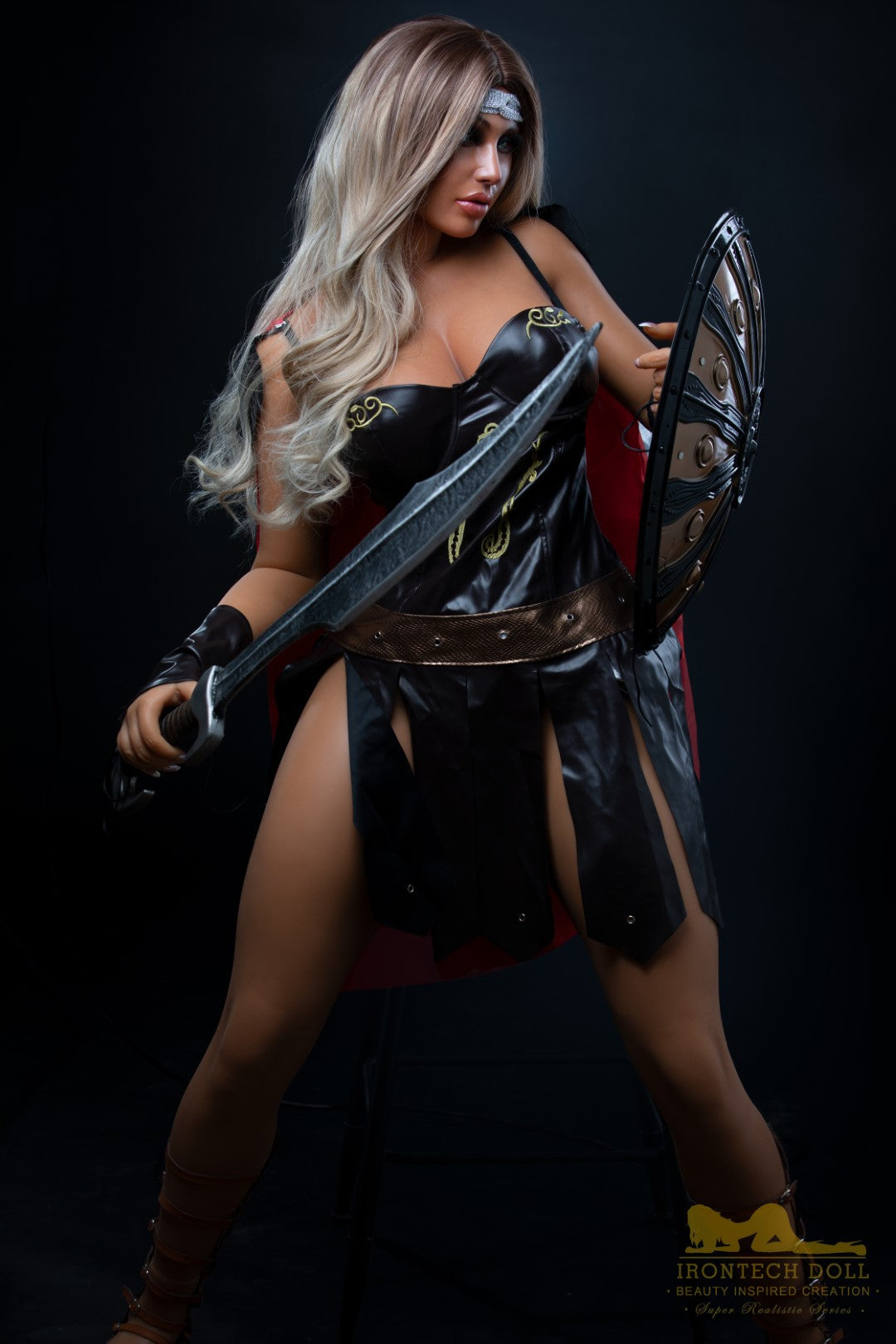 Boneca sexual Hedy Warrior (Irontech Doll Copo E 164cm S26 Silicone)