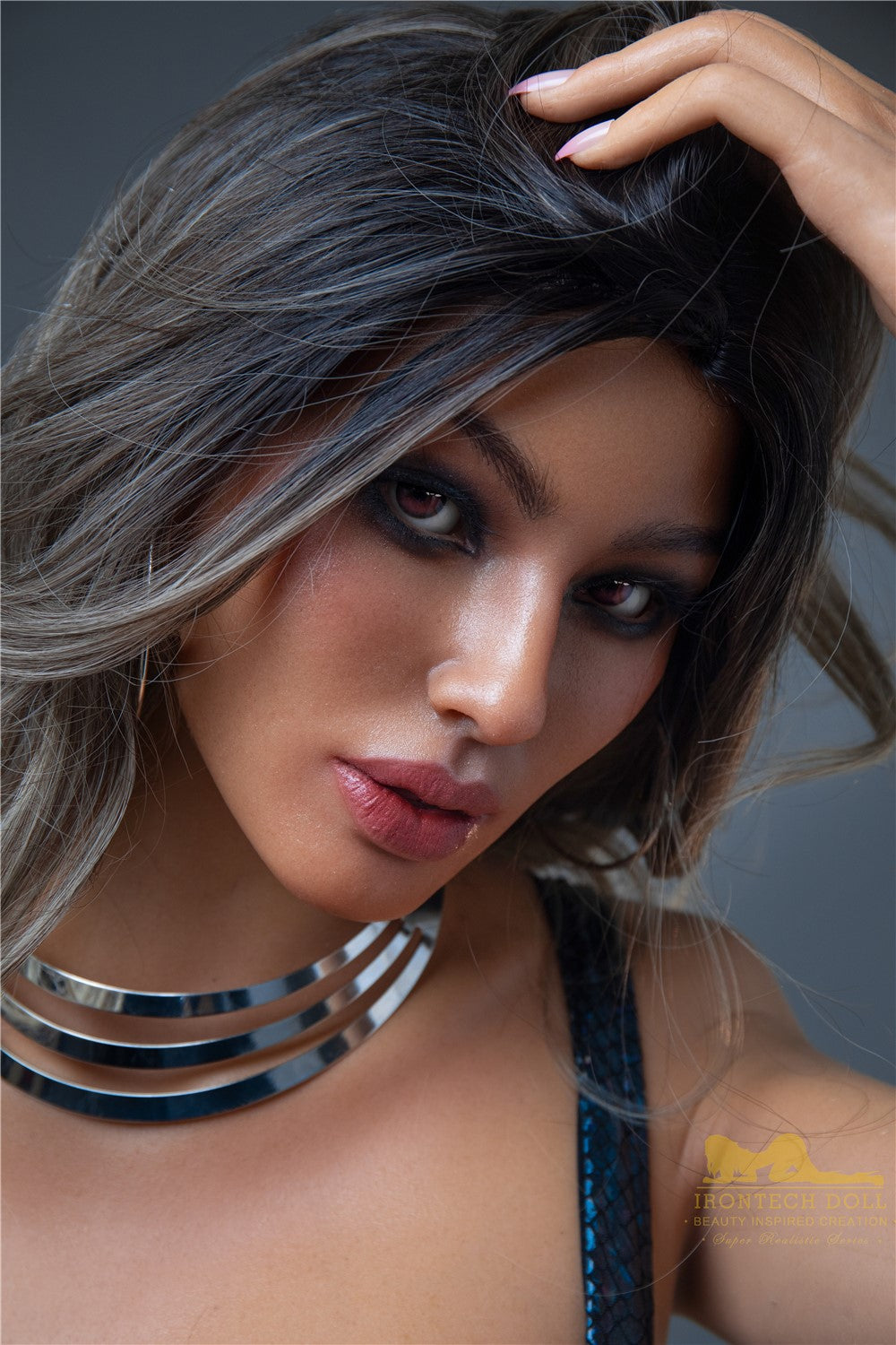 Boneca sexual Malika (Irontech Doll Copo B 166cm S28 Silicone)