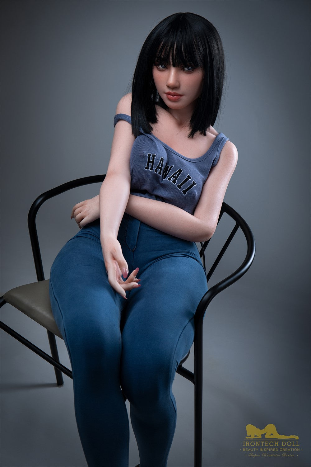 Rita boneca sexual (Irontech Doll 153cm E-Kupa S30 Silicone)