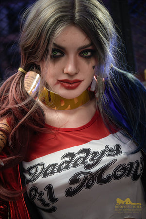 Boneca sexual da Harley (Irontech Doll Silicone B-Cup S27 de 166cm)