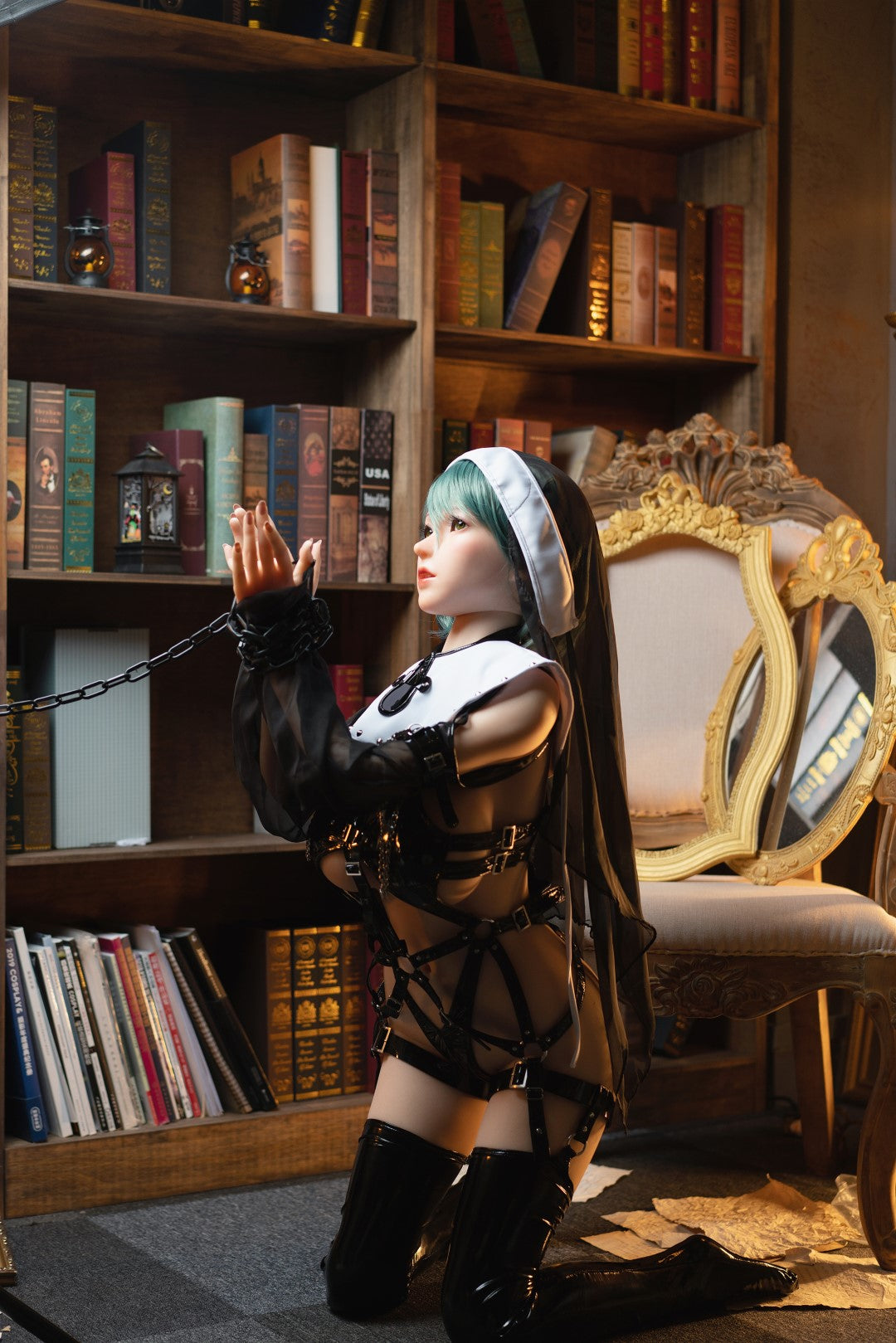 Miko muñeca sexual (AXB Doll 143cm H-Kupa GE57 Silicona)