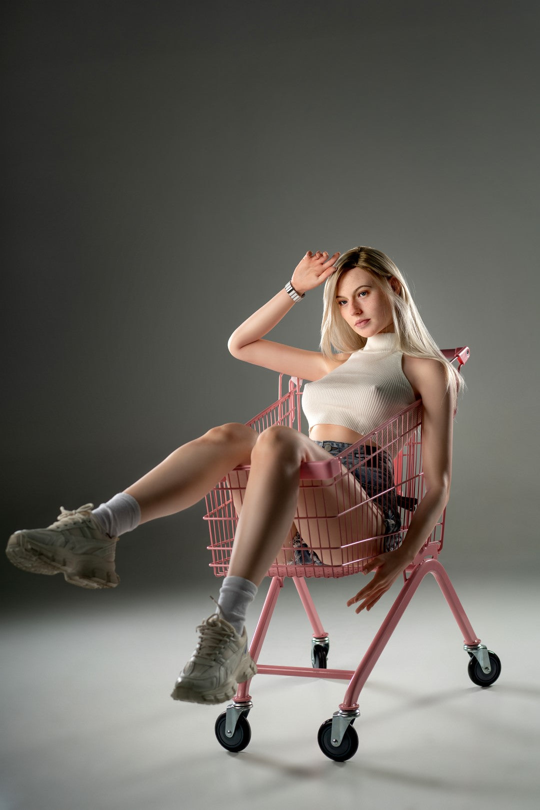 Boneca Sexual Evelina (Zelex Copo E de 175cm GE98-1 Silicone)