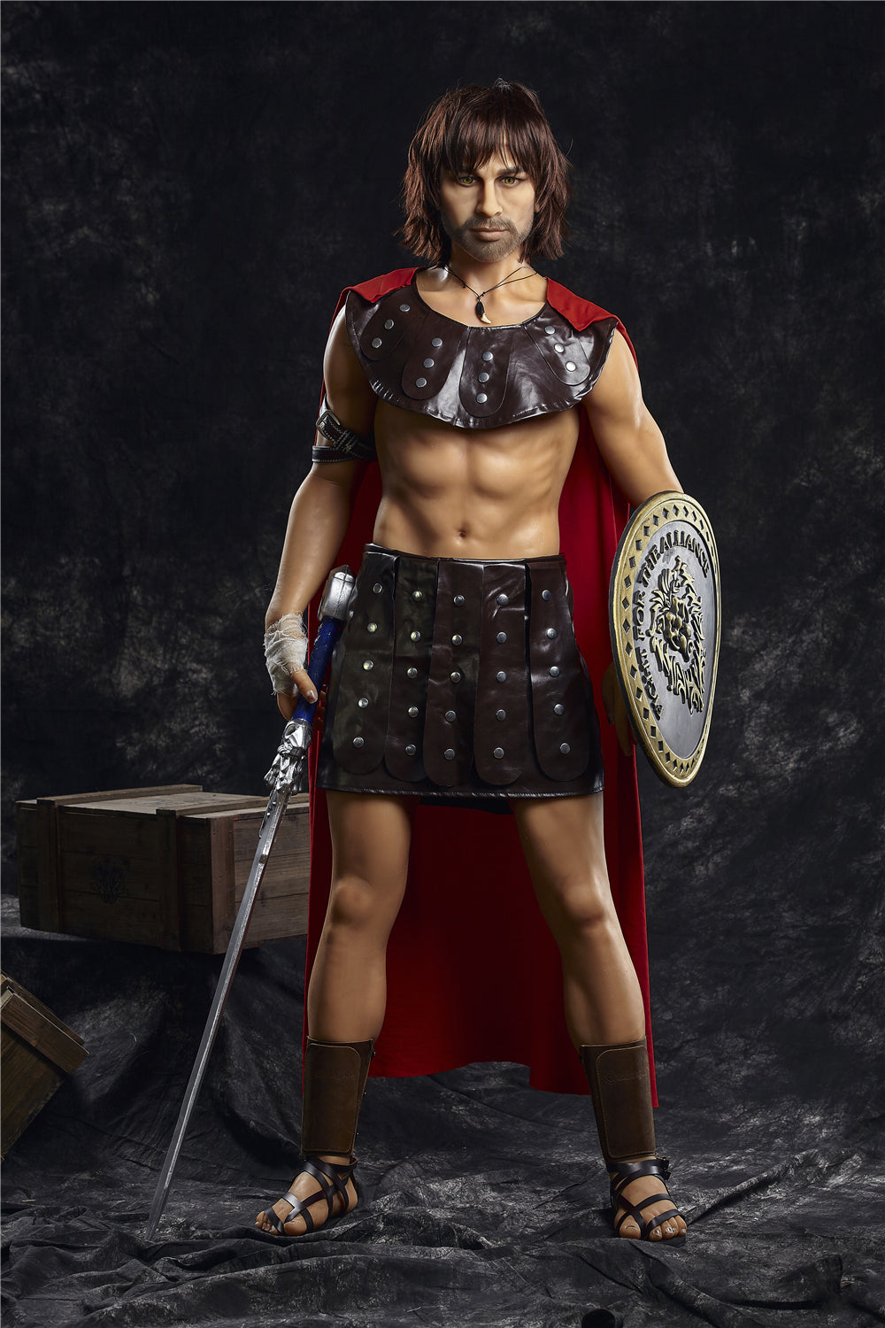 Boneca sexual masculina Charles Centurion (Irontech Doll 162 cm #201 TPE)