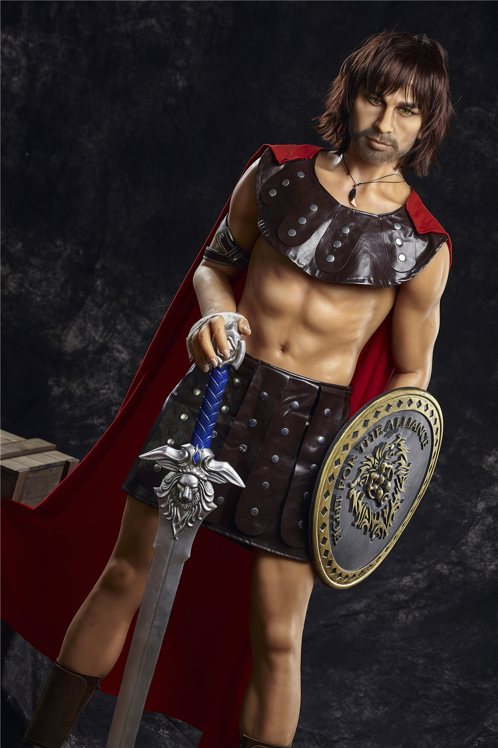 Boneca sexual masculina Charles Centurion (Irontech Doll 162 cm #201 TPE)