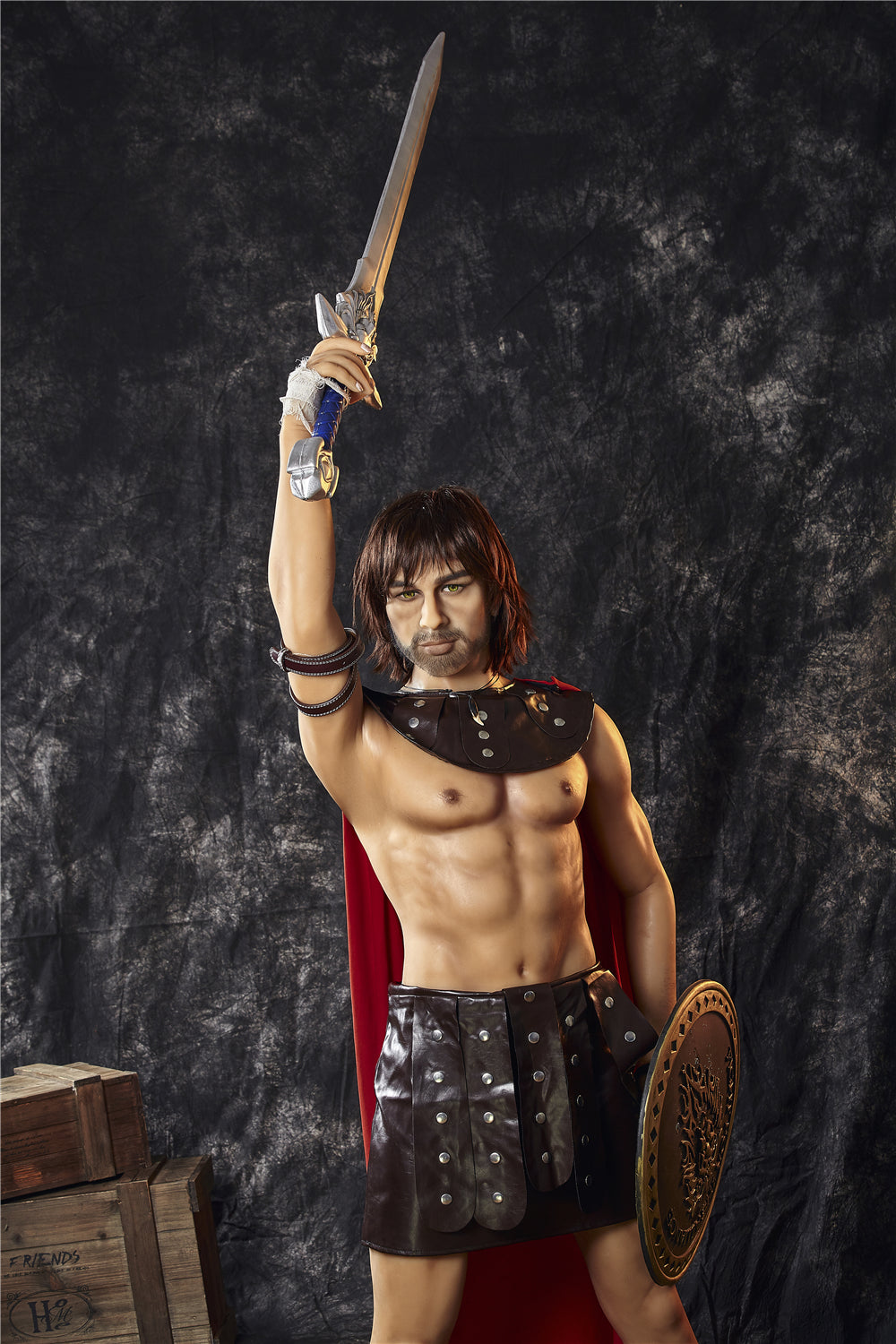 Boneca sexual masculina Charles Centurion (Irontech Doll 162 cm #201 TPE)