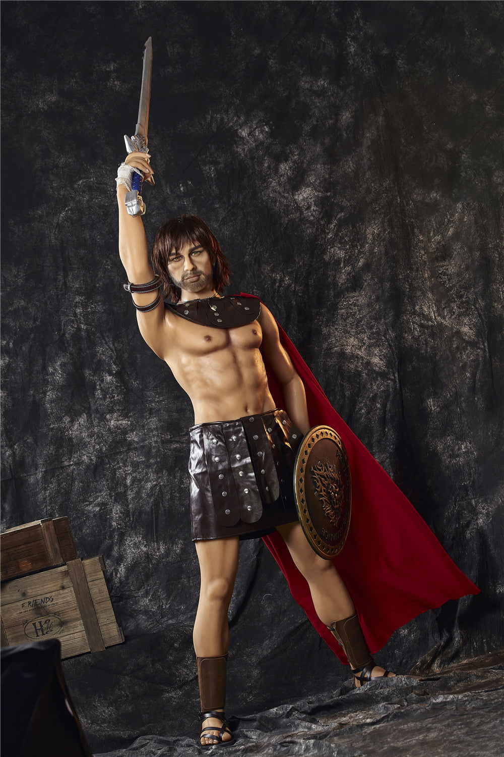 Boneca sexual masculina Charles Centurion (Irontech Doll 162 cm #201 TPE)