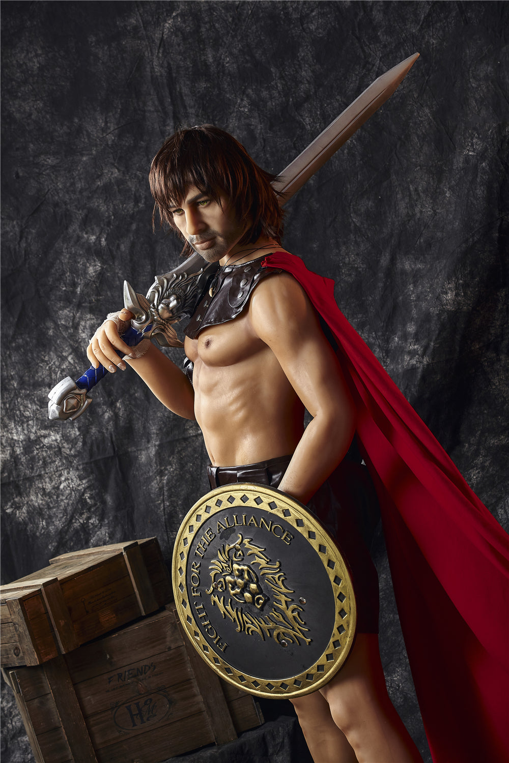 Boneca sexual masculina Charles Centurion (Irontech Doll 162 cm #201 TPE)