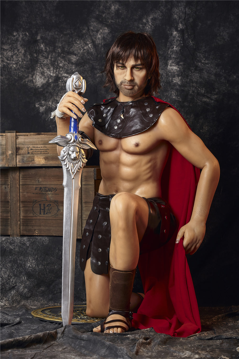 Boneca sexual masculina Charles Centurion (Irontech Doll 162 cm #201 TPE)