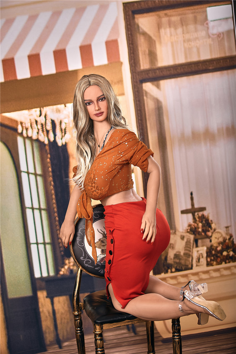 Boneca sexual Hellen (Irontech Doll Copo F de 158 cm #34 TPE)