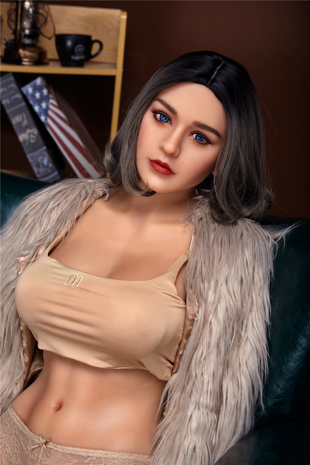 Julia Torso muñeca sexual (Irontech Doll Copa E de 90 cm #72 TPE)