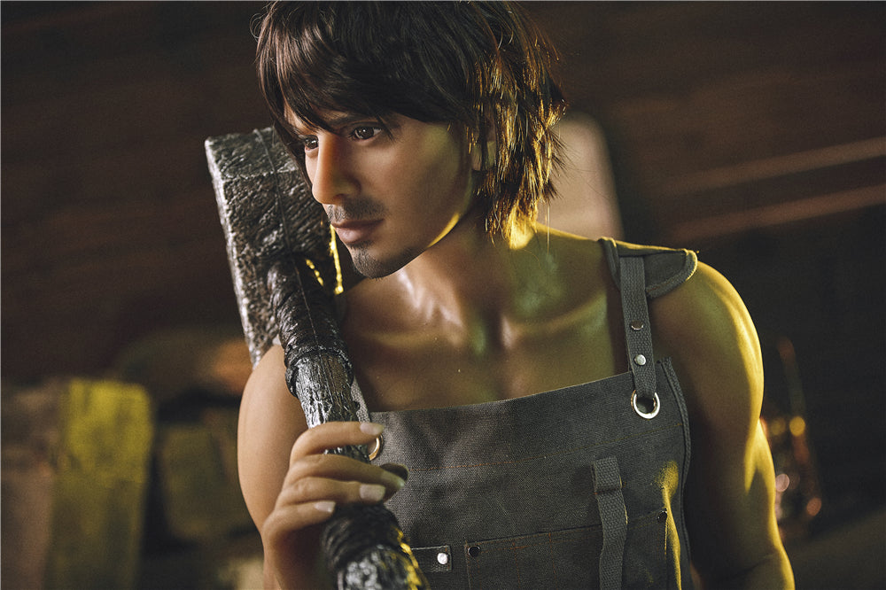 Boneco sexual masculino de Nichola (Irontech Doll 162 cm #204 TPE)