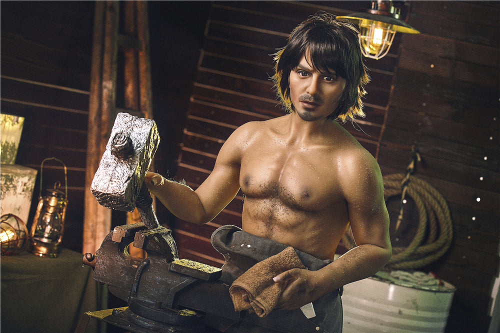 Boneco sexual masculino de Nichola (Irontech Doll 162 cm #204 TPE)