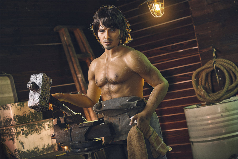 Boneco sexual masculino de Nichola (Irontech Doll 162 cm #204 TPE)