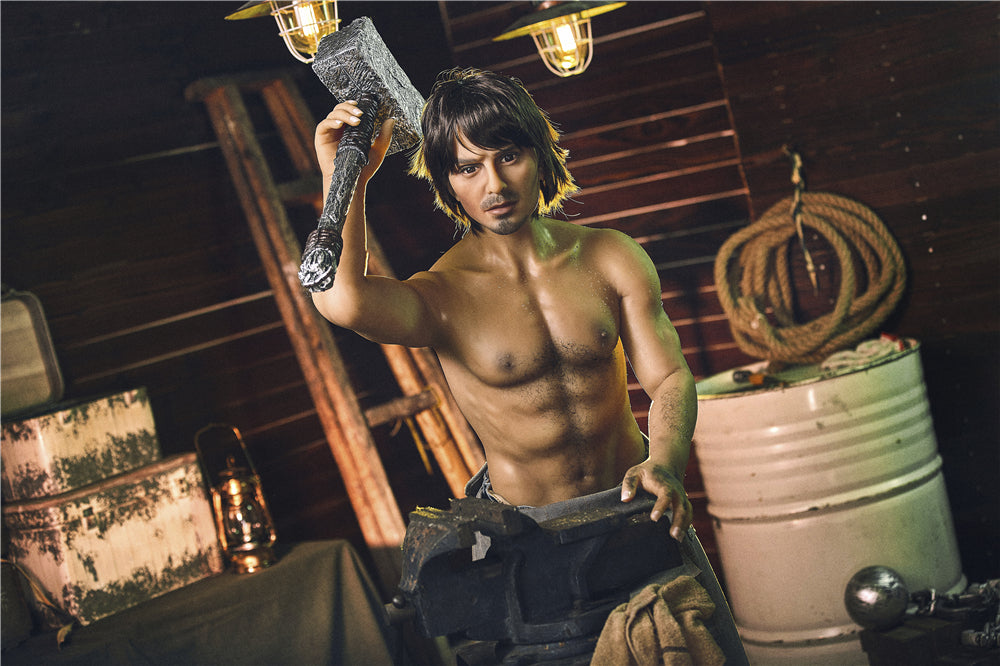 Boneco sexual masculino de Nichola (Irontech Doll 162 cm #204 TPE)