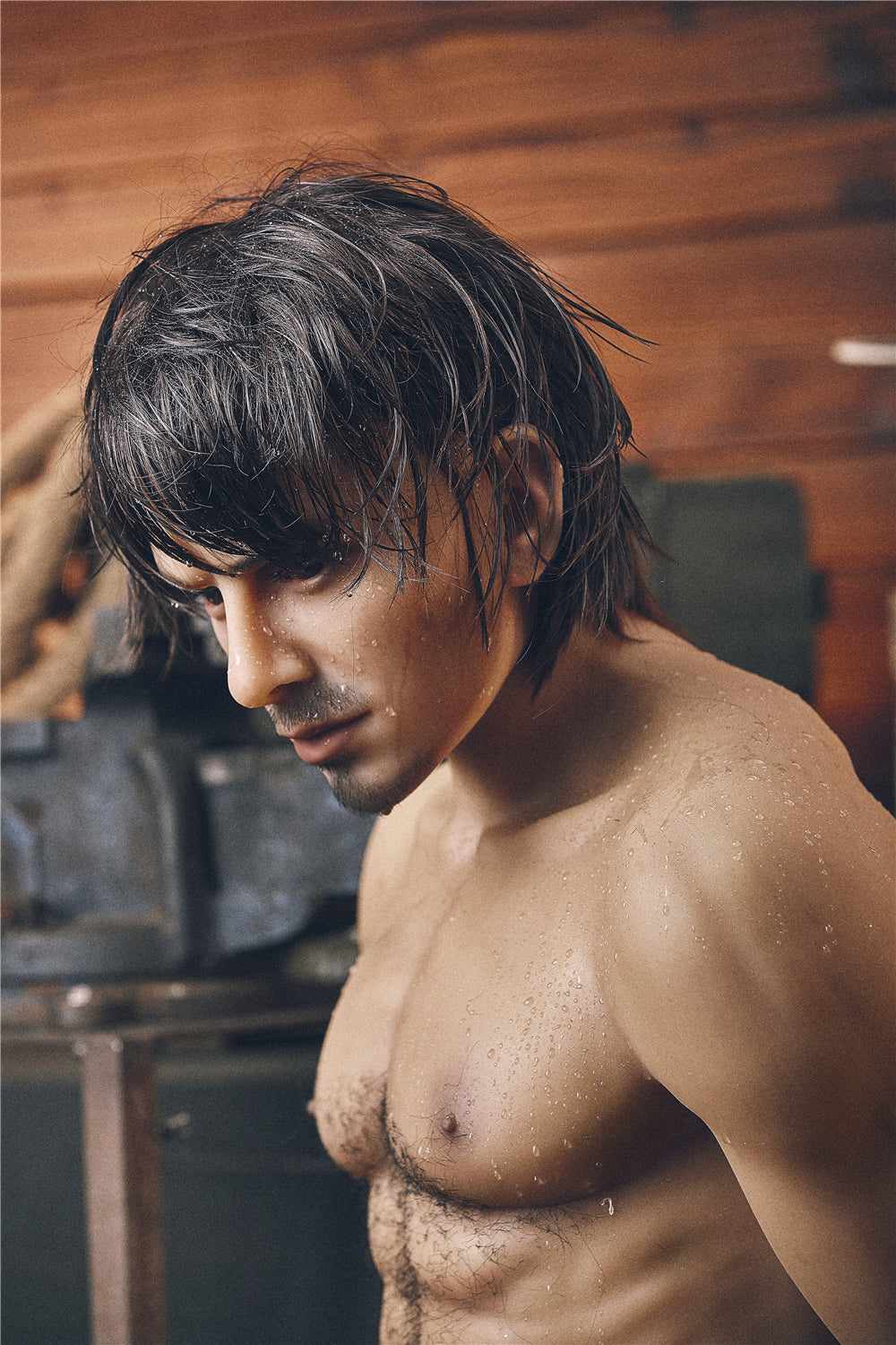 Boneco sexual masculino de Nichola (Irontech Doll 162 cm #204 TPE)