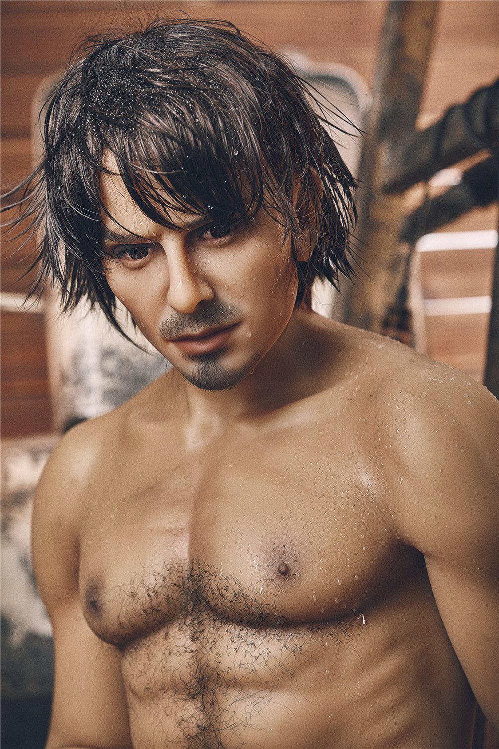 Boneco sexual masculino de Nichola (Irontech Doll 162 cm #204 TPE)