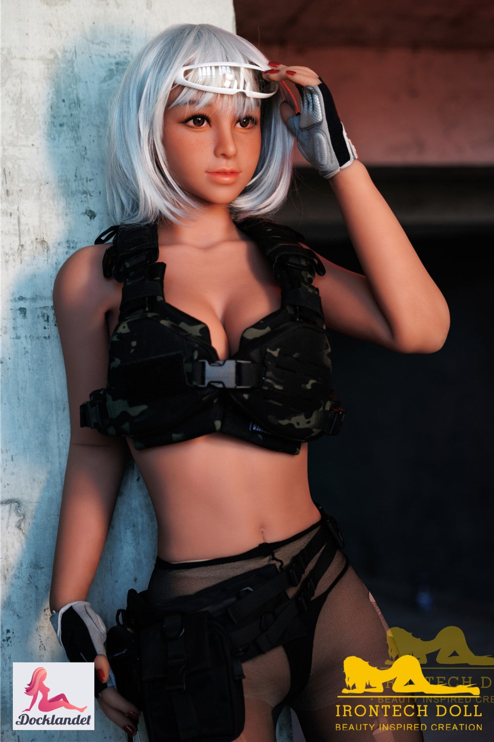 Boneca sexual Miki (Irontech Doll Copa F de 167 cm #58 TPE)