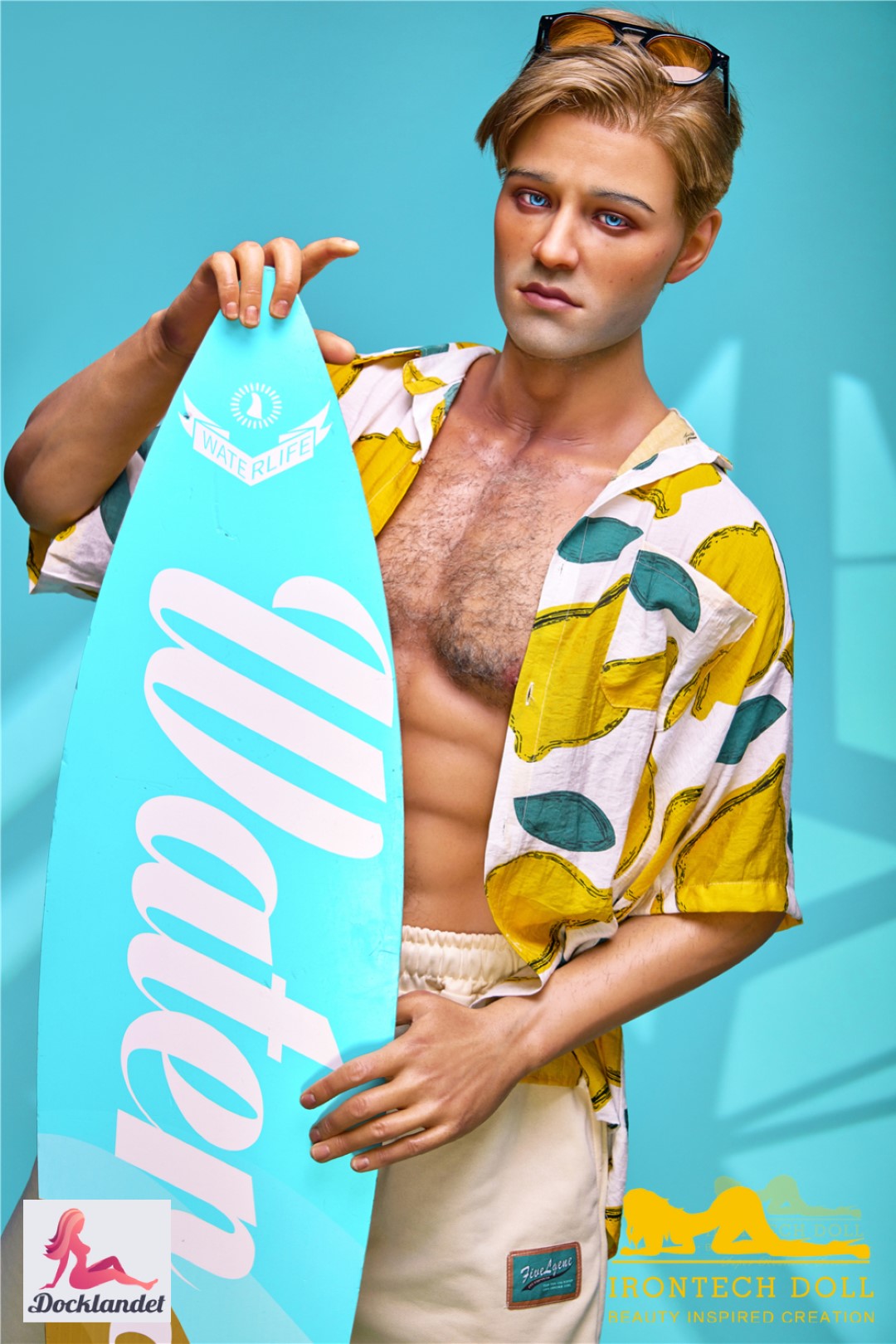 Jack macho muñeca sexual (Irontech Doll 176cm M4 Silicona)