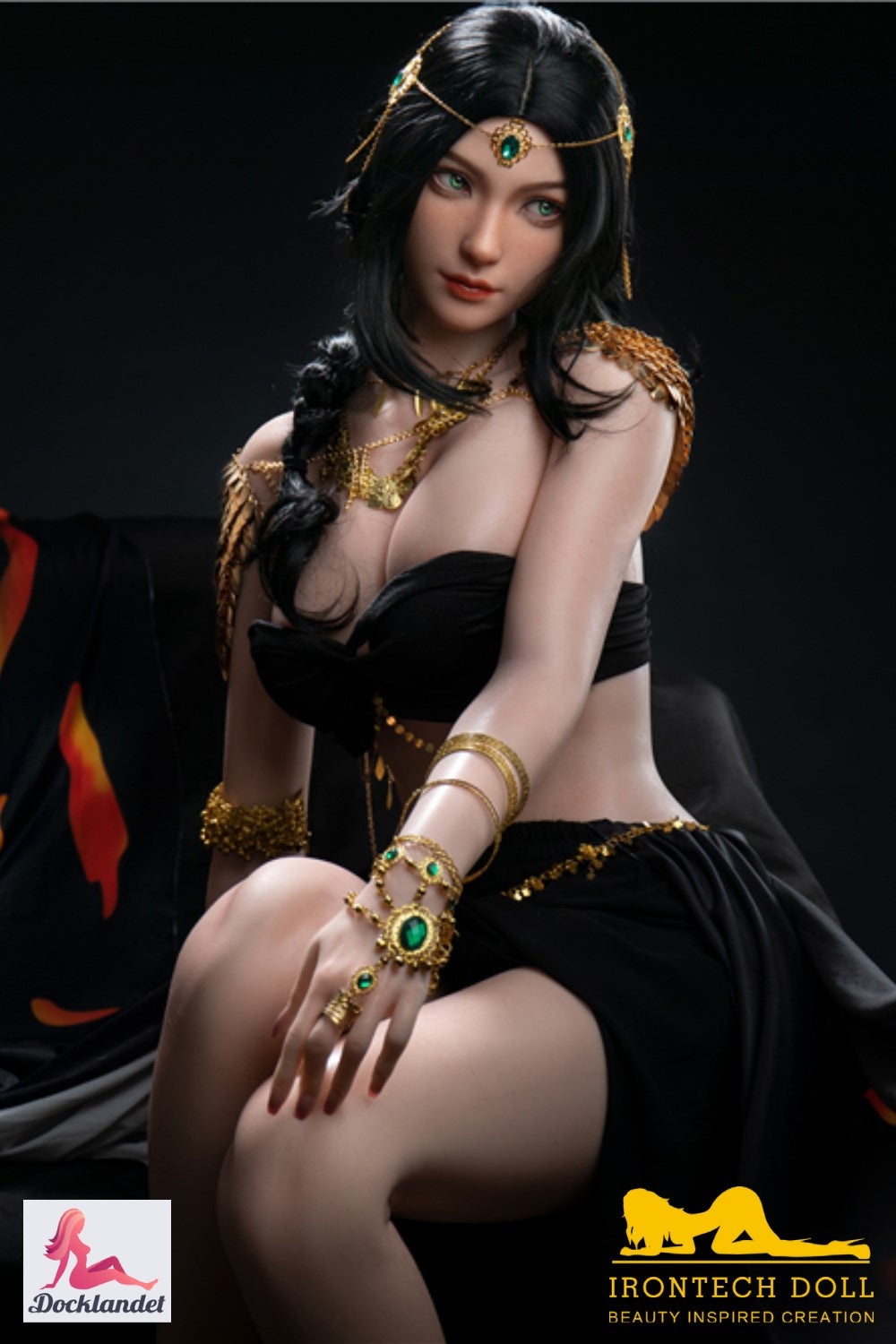 Boneca sexual de gatinho (Irontech Doll Copo C 166cm S32 Silicone)