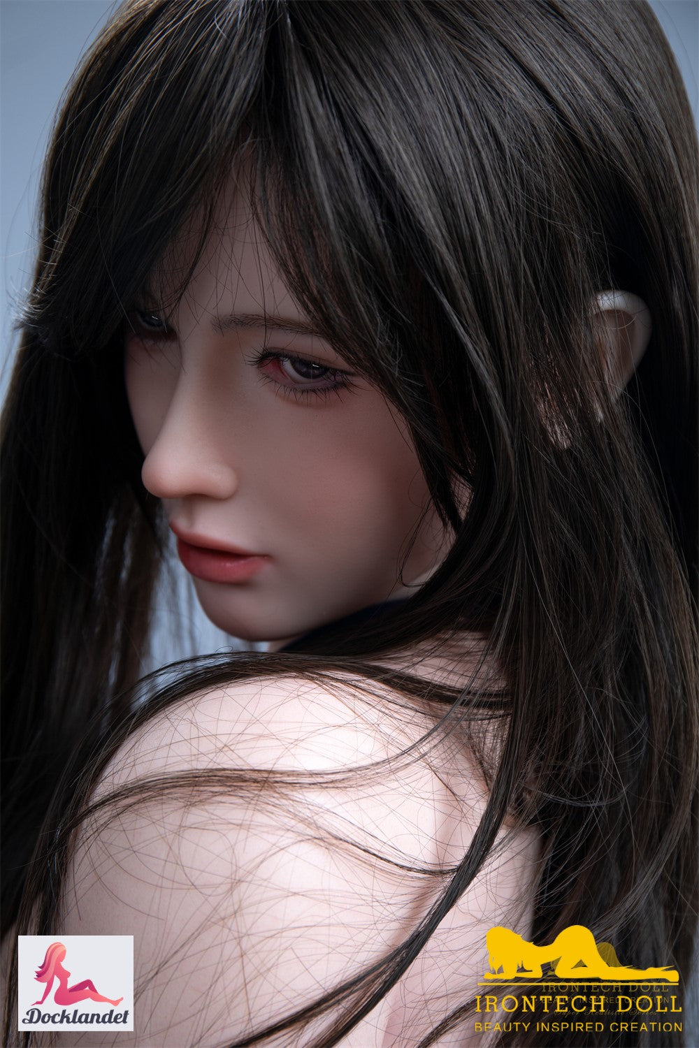 Boneca sexual hana (Irontech Doll Silicone de 164cm e xícara S1)