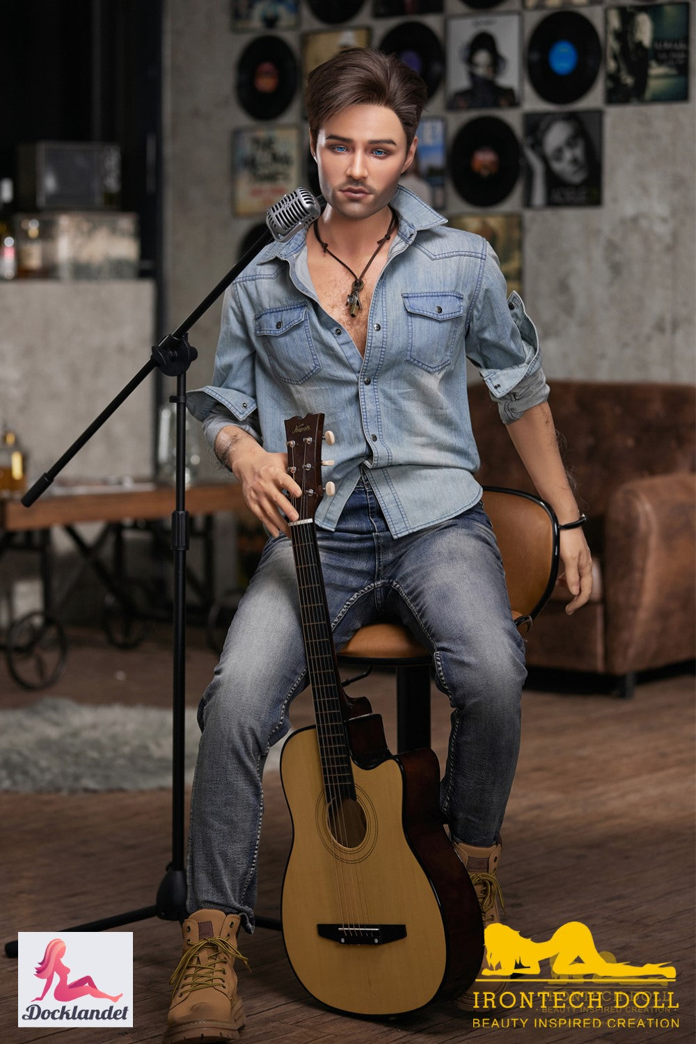 Boneca Sexual Masculina Steve (Irontech Doll Silicone M4 de 170cm)