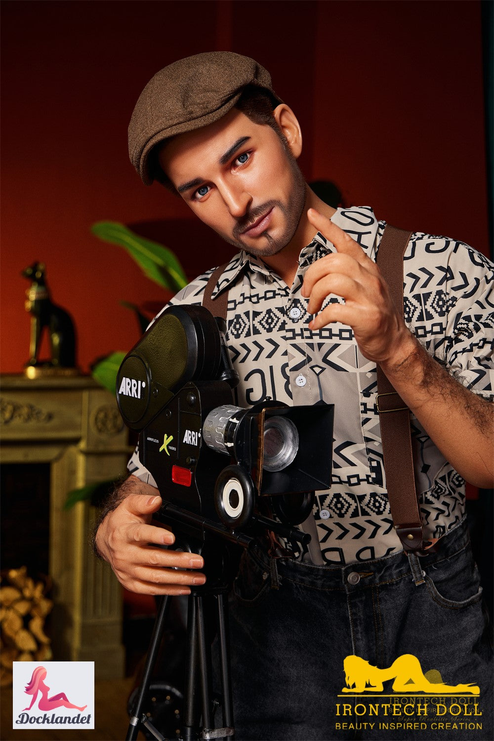 Boneca Sexual Masculina Antonio (Irontech Doll Silicone M3 de 170cm)