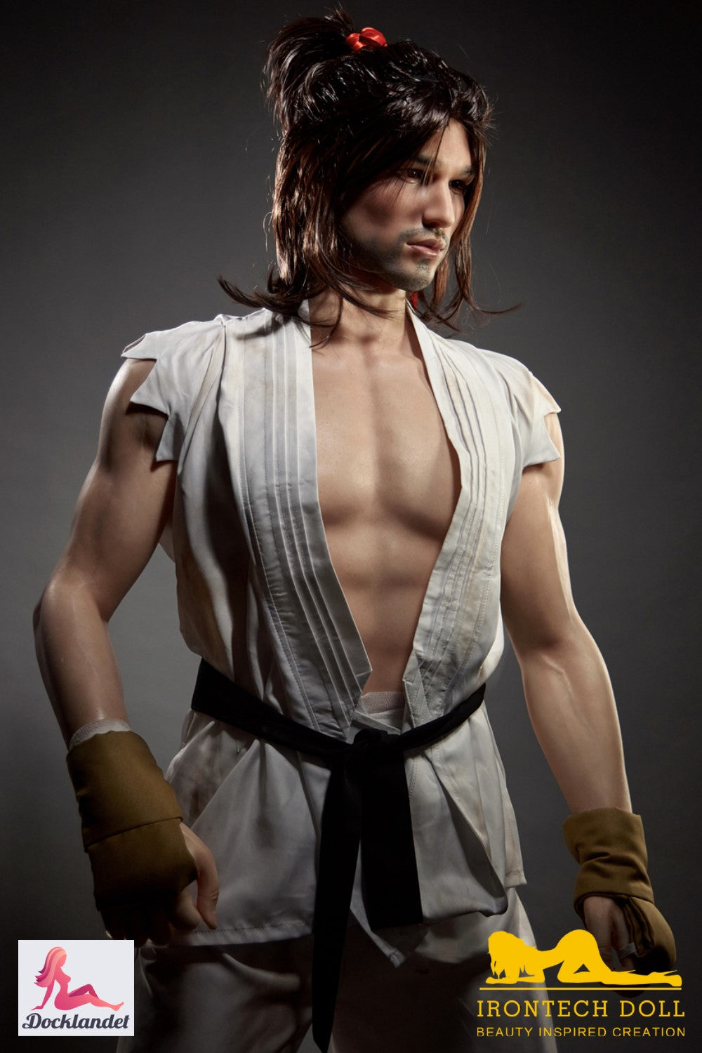 Hombre Ryo muñeca sexual (Irontech Doll 176cm M1 Silicona)