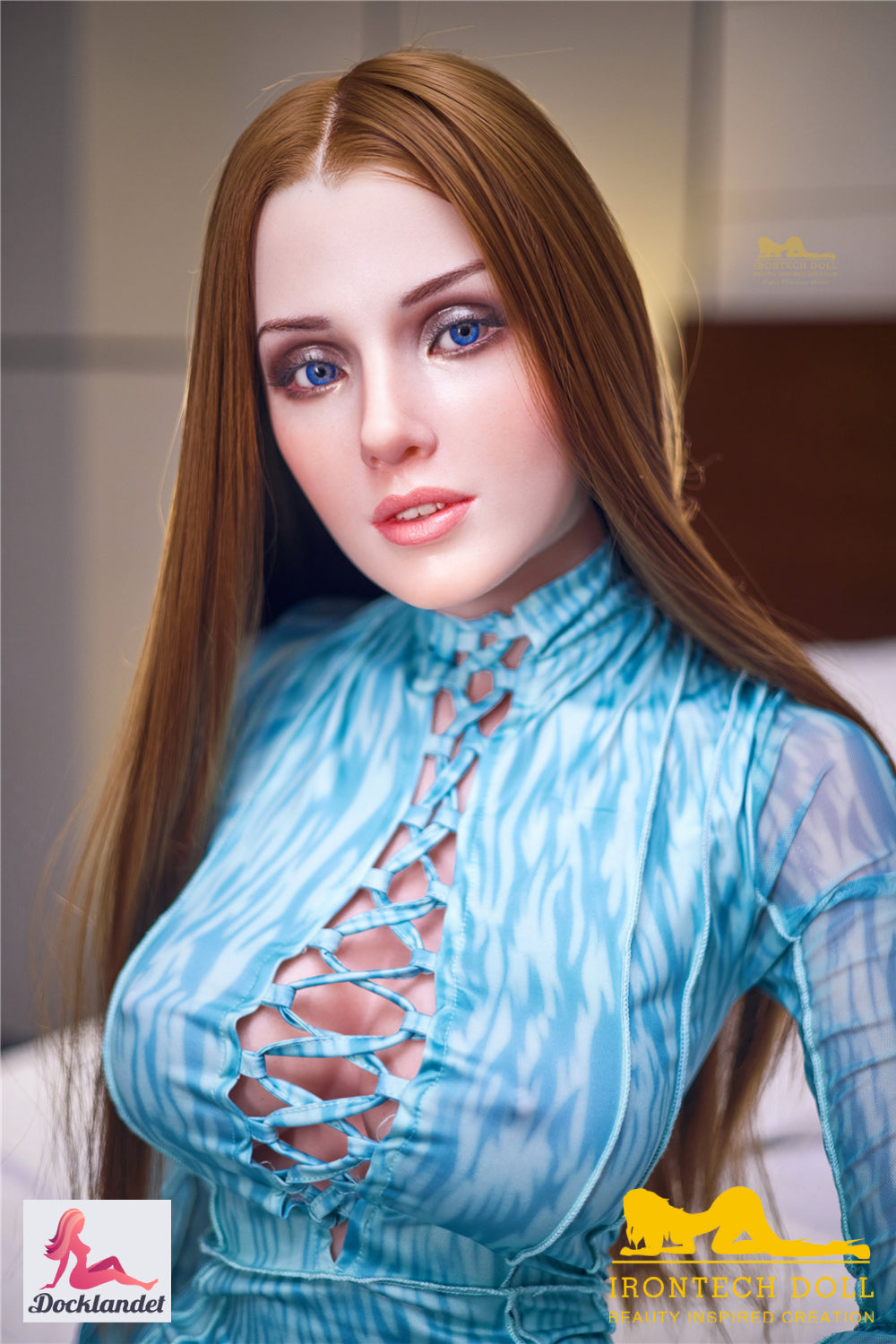 Boneca sexual da Cinderela (Irontech Doll 153cm E-CUP S5 Silicone)