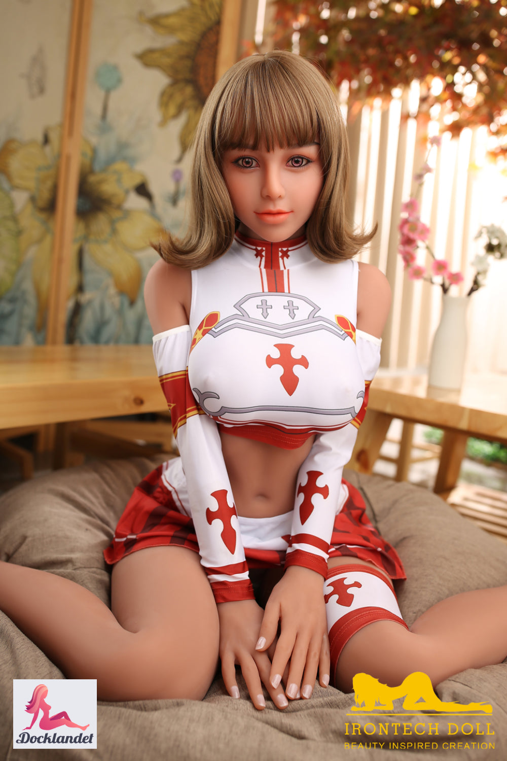 Boneca sexual Miki (Irontech Doll Copo E de 153 cm #58 TPE)