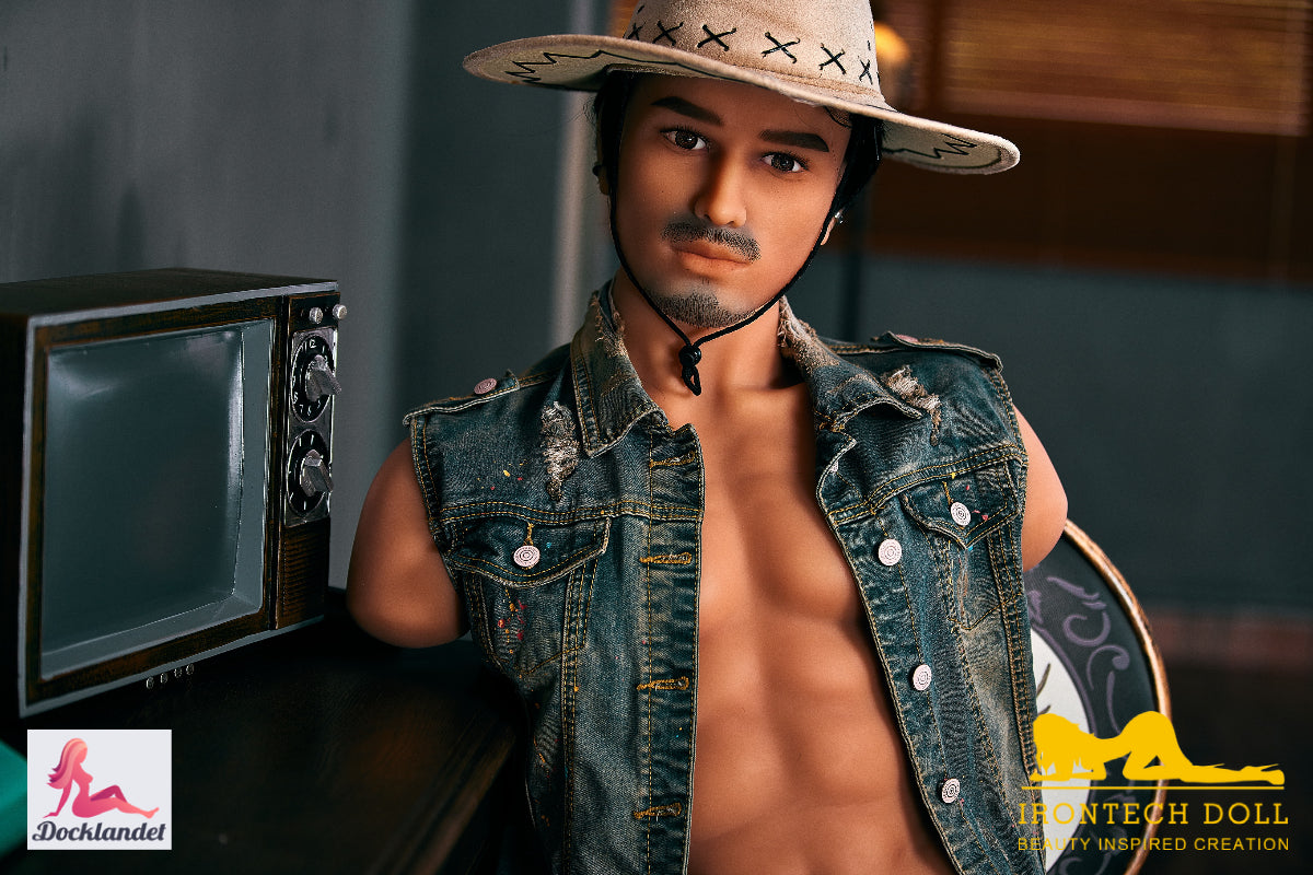 Torso masculino Kelvin muñeca sexual (Irontech Doll 100 cm #203 TPE)