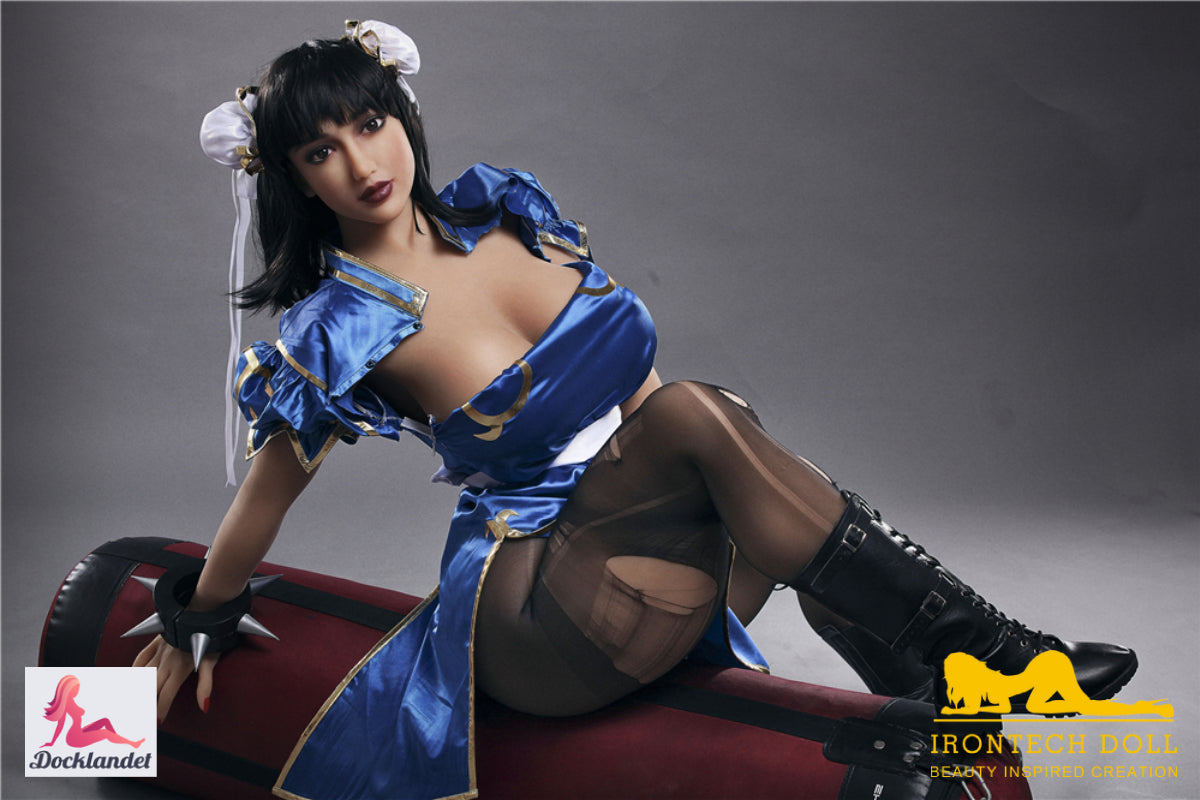 Chun-Li muñeca sexual (Irontech Doll Copa F de 158 cm #69 TPE)