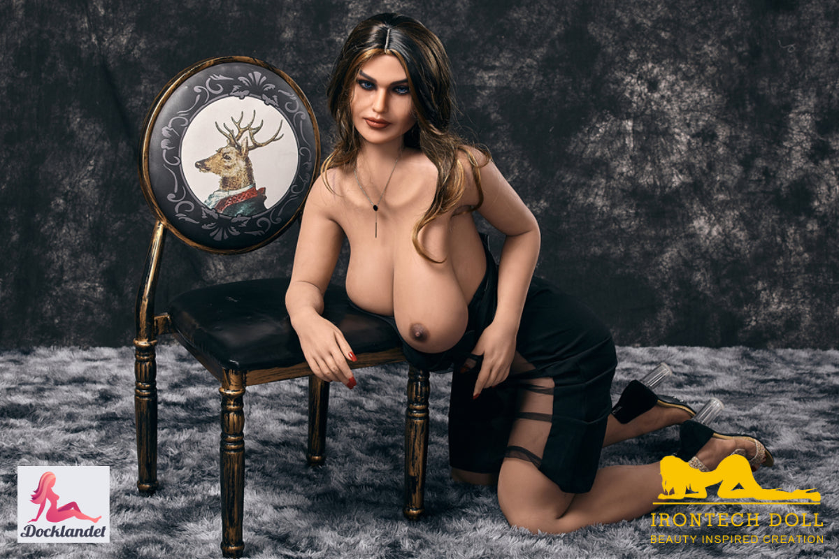 Mónica muñeca sexual (Irontech Doll Copa F de 158 cm #65 TPE)