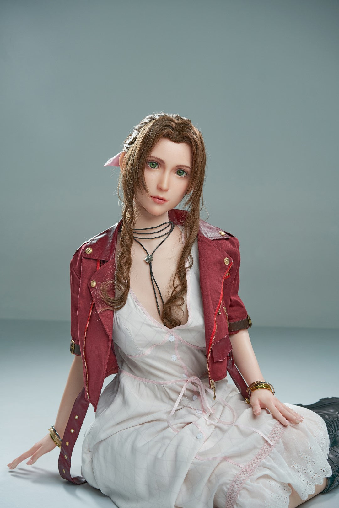 Aerith muñeca sexual (Game Lady 167cm D-Kupa No.04 Silicona)