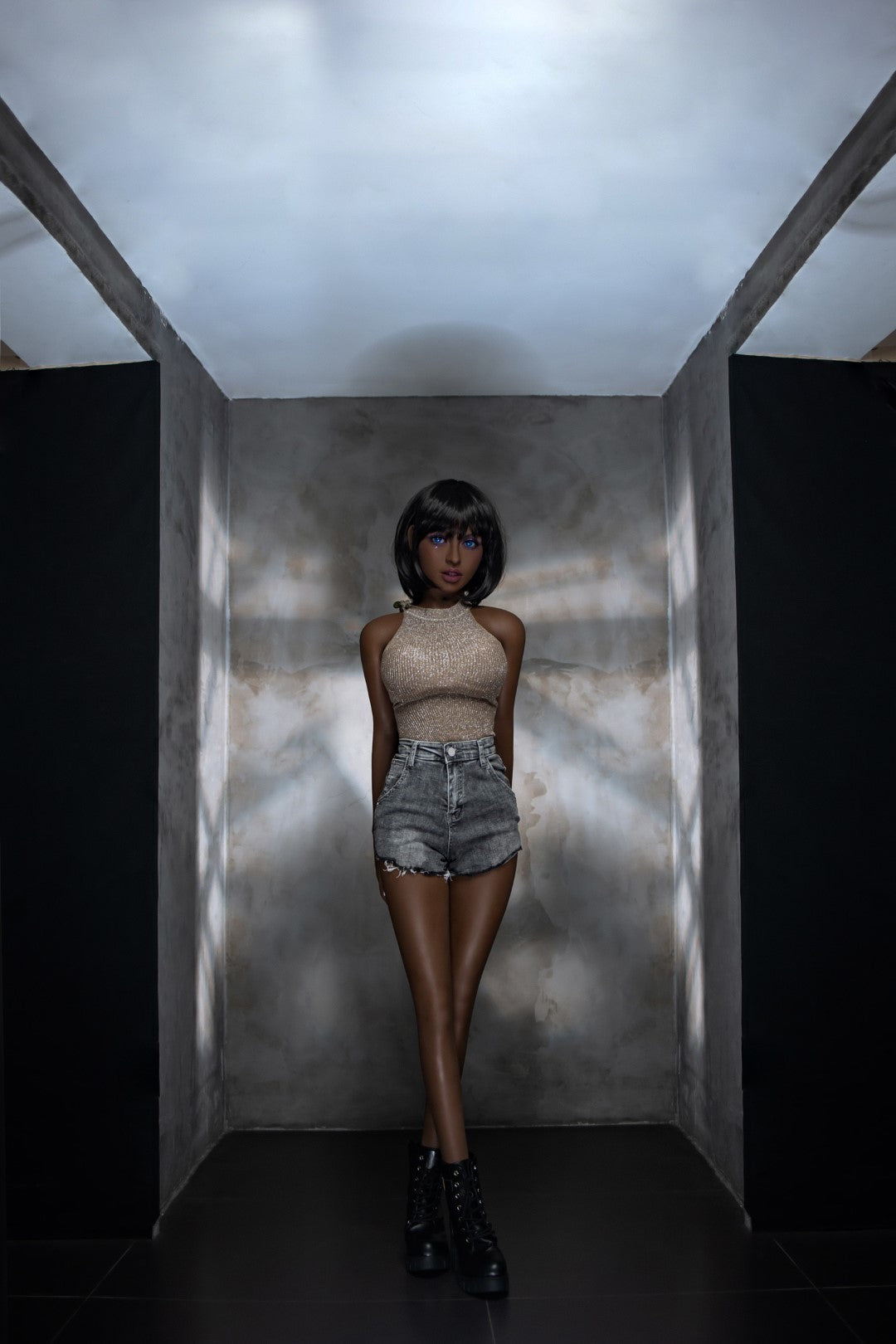 Ester muñeca sexual (Aibei Doll 148 cm D-Kupa TPE)