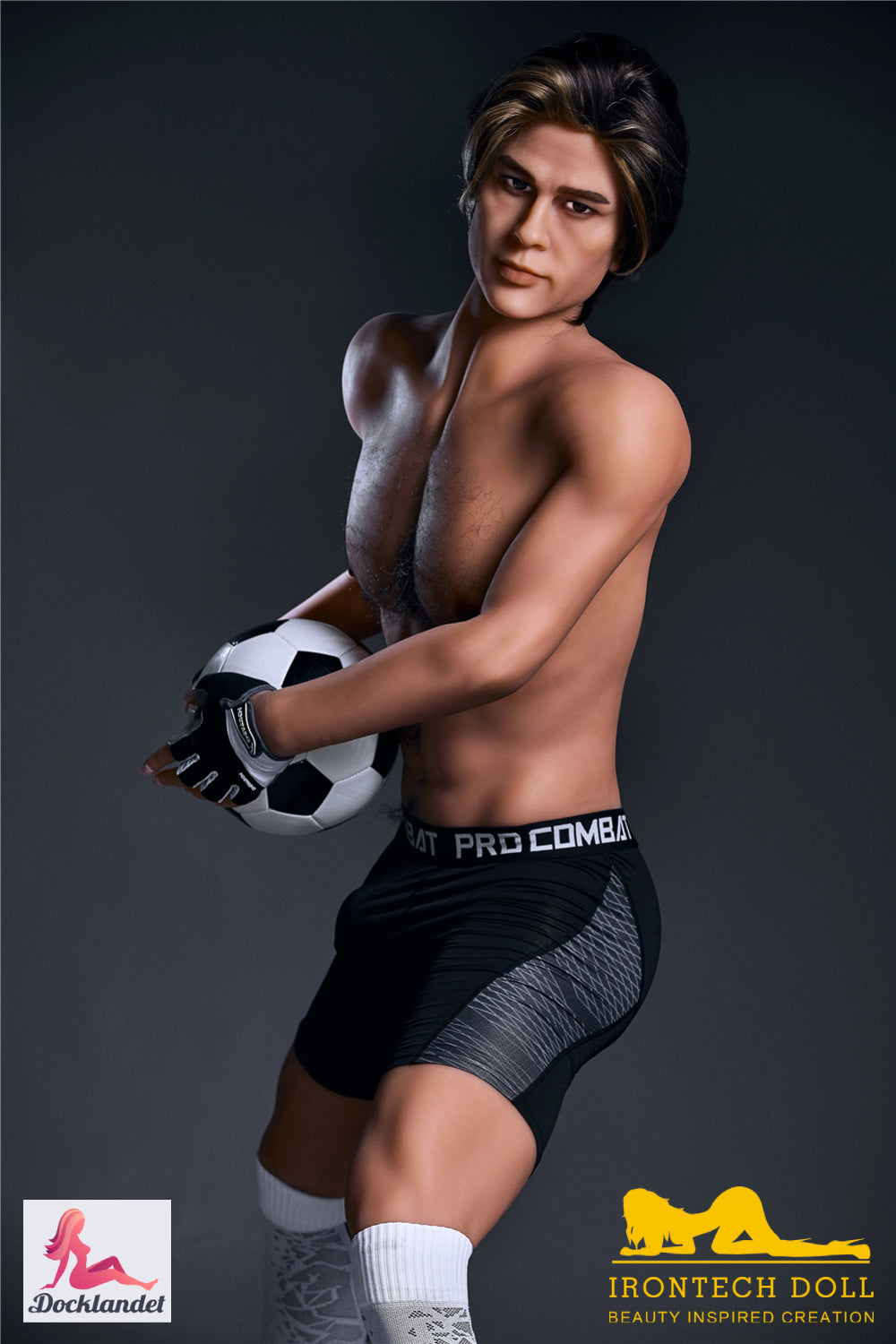 Boneco sexual masculino de Charles (Irontech Doll 175cm #201 TPE)