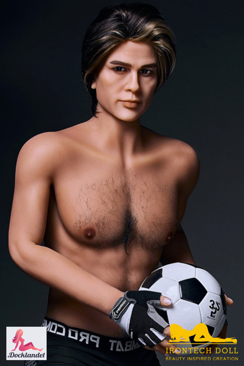 Boneco sexual masculino de Charles (Irontech Doll 175cm #201 TPE)