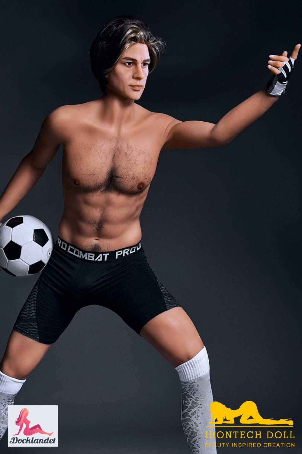 Boneco sexual masculino de Charles (Irontech Doll 175cm #201 TPE)