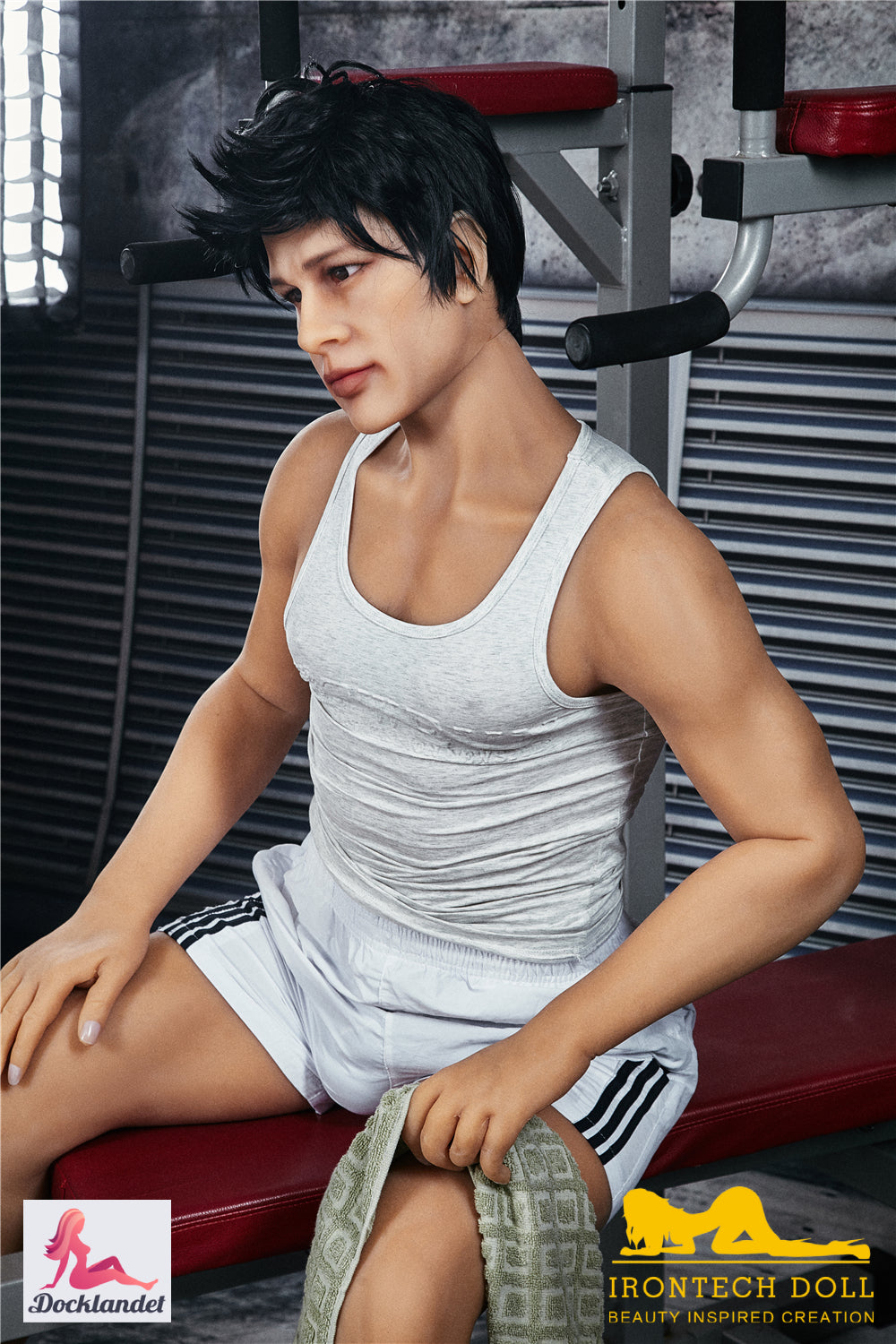 Boneca sexual masculina Charles (Irontech Doll 162 cm #201 TPE) EXPRESS