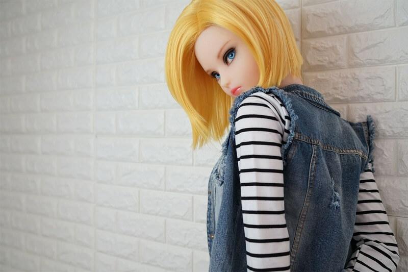Boneca sexual Lazuli Android 18 (Irokebijin Copo E de 140 cm (TPE/Silicone)